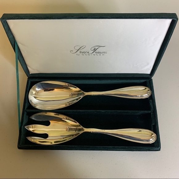 Godinger Silver Treasures Vintage Silverplated Set - Picture 2 of 14